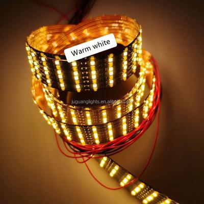 China LANDSCAPE 2mm Width LED Soft Strip Flashing Lights 3V 120leds/M Water Running smd2835 Chasing Strips Rope for sale