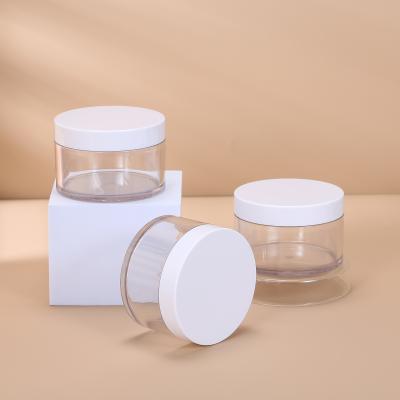 China 200 Milliliters Thick Wall Cosmetic Jar Plastic Jar For Cream Environmentally Friendly for sale