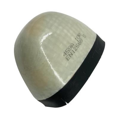 China Anti-smash Supply Model 522 Shoe Material Fiberglass Toe Cap For Safety Shoes for sale