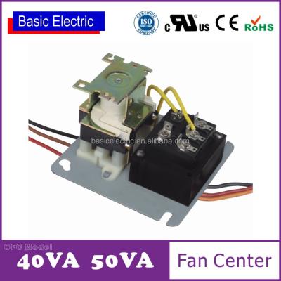 China China UL Approved Fan Control Centers With Enclosed 40va 50va Low Voltage Control Transformer And Relay OFC Cpc for sale