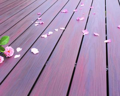 China 2021 New Modern Wood Grain 3D Embossed Solid Wood Plastic Decking Flooring For Outdoor for sale