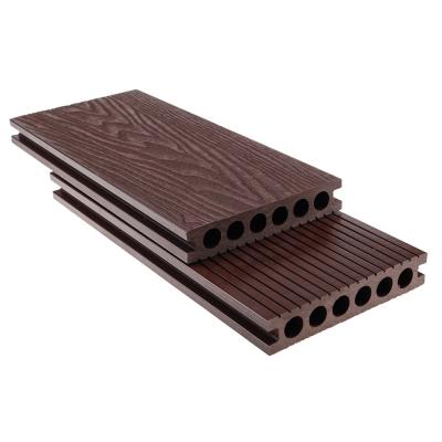 China Contemporary weather-resistant wood type decking wpc plastic laminate flooring for sale