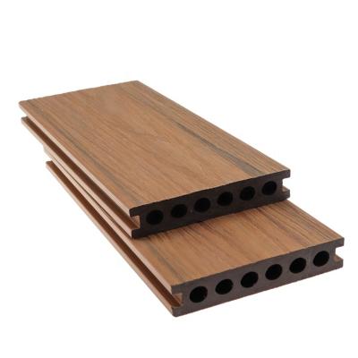 China Traditional Anti-Slip Coextrusion Wood Plastic Composite Wpc Decking Wpc Engineering Decorative Flooring for sale