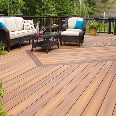 China Traditional Exterior Coextrusion Decking Composite Decking wpc Decking Flooring for sale