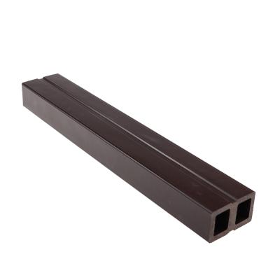 China Waterproof wpc wpc decking accessories easy setting wooden plastic composite joist keel for sale