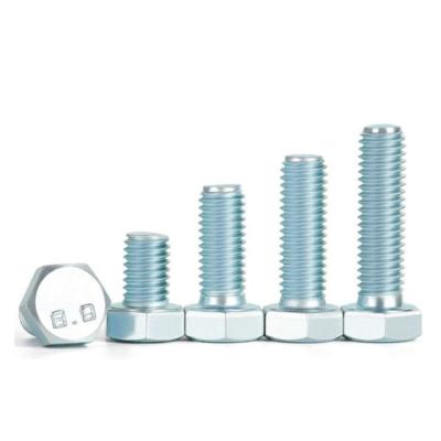 China Wholesale price galvanized steel hex bolt din933 for sale