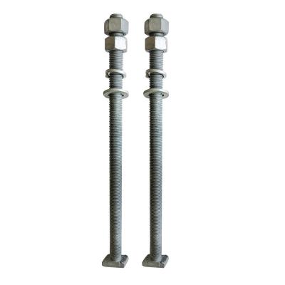 China M20 T steel hammer head bolts for channel T-bolt for sale