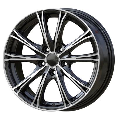 China TPC19AG012 Aftermarket Wheels Machine Face Touring Car Aluminum Wheels 12*4.0 13*4.0 14*4.5 14*5.5 15*4.5 15*6 16*6.5 17*7.0 for sale