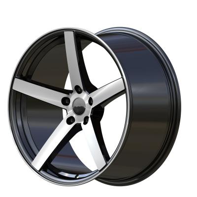 China Black VOSSEN TP17VX12H1 Car Wheels Car Alloy Wheels 18 19 Inch Black Aftermarket Aluminum Wheels for sale