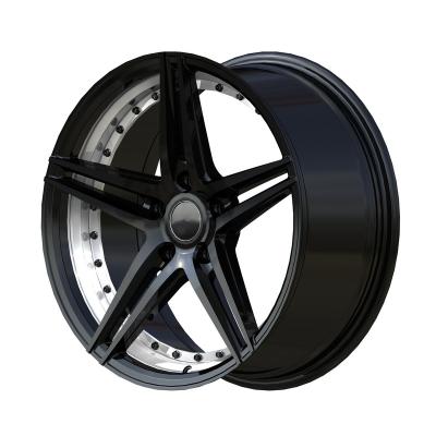 China Aftermarket Wheel Edges Car TP17AD019 Edges 17 Inch 5x100 5x114.3 Mesh Spoke Wheels Classic for sale