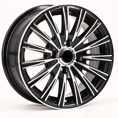 China Aftermarket wheel rims TPC20DM150 14*6.0 15*6.5 16*6.5 Hot Wheels machine face car rims alloy wheels for sale