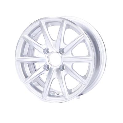 China Aftermarket wheel rims TP020004 silver 13 14inch alloy car rim 4 8 hole aftermarket wholesale cast wheel for sale