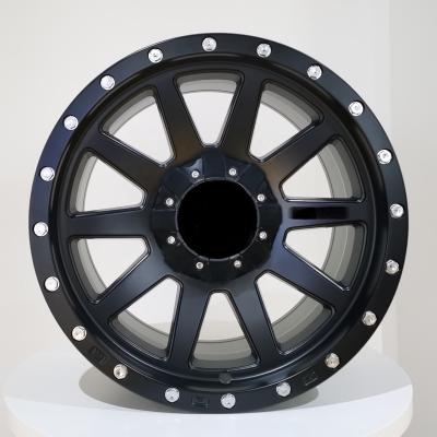 China Aluminum TSC19AZ315 17*9.0 5*127 6*130 5*139.7 6*139.7 light truck pick up 4*4 wheels offroad car rims aluminum alloy wheels for sale