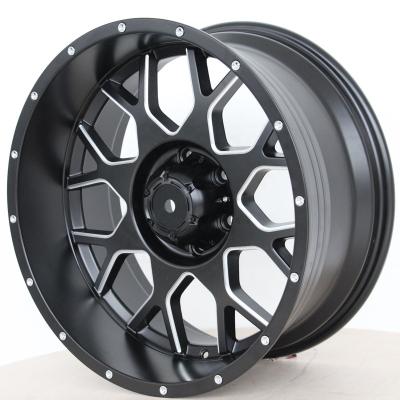 China TS020151 17*9.0 18*9.0 20*9.0 20*10 5*127 6*130 5*139.7 6*139.7 5*150 8*180 4*4 Aluminum Offroad Car Wheels Aluminum Alloy Wheels for sale