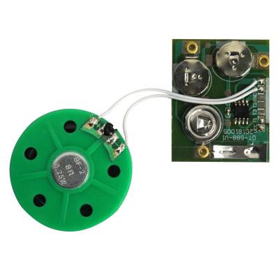 China Greeting from the card& custom programmable toy push button sound module for gift box sound module for toy for sale