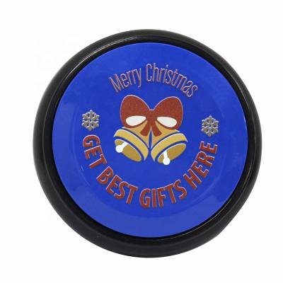 China Promotional Gifts Message Button Christmas Logo Recordable Reply Ringtones for sale