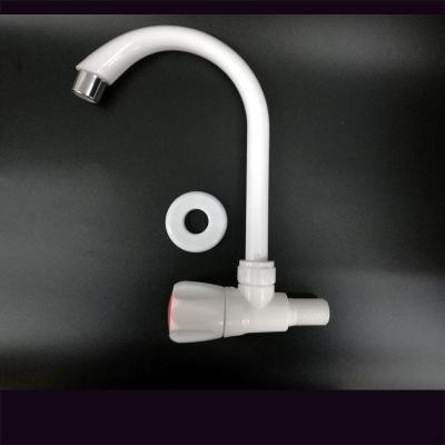 China Metered Faucets 20503 Small Plastic Handle Kitchen Basin Faucets for sale