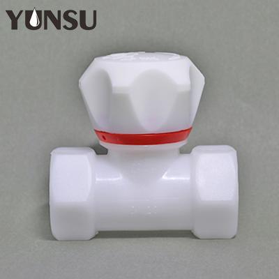 China General Plastic Ball PP Automatic Water Shut Off Valve for sale