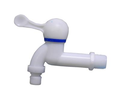 China 12402 Plastic Water Taps Long Ceramic Cartridge Metered Faucet for sale