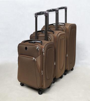 China Soft Cheap Mens Luggage Suitcase Good Quality Luggage Trolley Moving Sets For Sale for sale