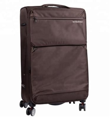 China Hot Selling Case Soft Suitcase Fabric Suitcase Luggage Trolley Bags Airplane Rolls Luggage Trolley Fabric Luggage Set for sale