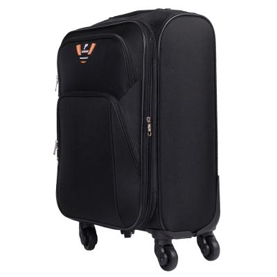 China Long Distance Travel Carry On Luggage 4 Wheel Cabin Travel Luggage For Woman for sale