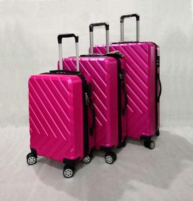 China Child Long Distance Trolley Travel Case Luggage Wheel Set Hard Travel Suitcase For Women for sale