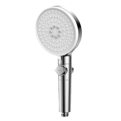 China High Quality Disposable Shower Head Rainfall With PP Cotton Filter Five Modes Large Panel Shower Bathroom Accessories for sale