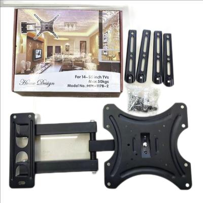 China HDL-117B-2 Folding Type Full Motion Tilt Swivel LED Factory LCD TV Mounts 14-55 Inch for sale