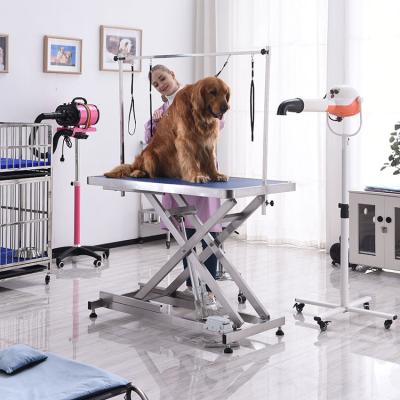 China Viable Electric Lifting Hydraulic Dog Grooming Tables Grooming Table For Sale for sale