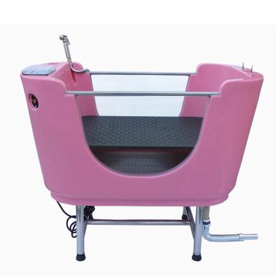 China 2021 New Arrivals Viable 110-240V Portable Plastic Pet Tub Dog Grooming Bath for sale