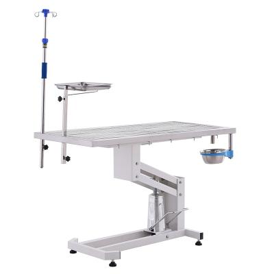 China Pet Grooming Pet Operating Theater Hydraulic Table Veterinary Surgical Table Used On for sale