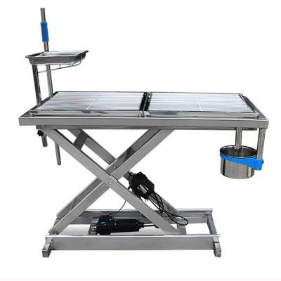 China Pet Grooming Stainless Steel Pet Veterinarian Equipment Surgery Table Animal Medical Operation Table for sale