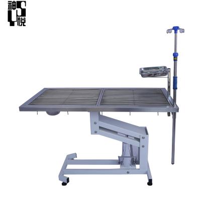 China High Quality Dental Pet Veterinarian Surgical Dog Table Pet Grooming Stainless Steel Veterinary Table for sale