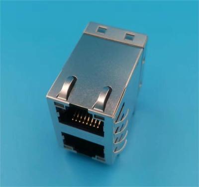 China 2X1 1000BASE RJ45 Modular Jacks Connector Rj45 Modular Plug Tamanho Médio à venda