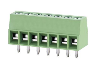 China CT250-00 2.54mm Pitch Rising Clamp Terminal Block Wire Fix Tightly Green Color for sale