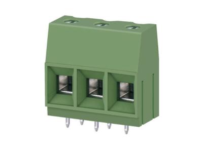 China Pitch 10.16mm Groene schroef Terminal Block Horizontale bedrading Inlaat Voor PCB Te koop