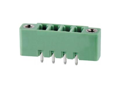 China 3.5mm 3.81mm Pitch 4 Pin Terminal Block Connector met schroefgat Te koop