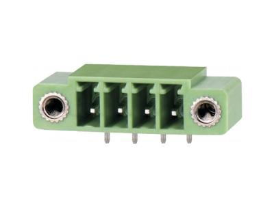 China 4P Pluggable Screw Terminal Block With Brass Screw Hole 3.50mm 3.81mm Pitch for sale