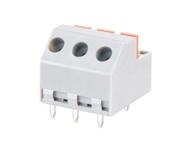 China 135 Deg Wiring PCB Terminal Block 5.08 Mm Pitch Design For Convenient Wiring System for sale