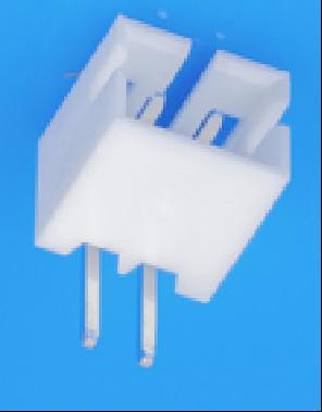 China 2.0mm Pitch Right Angle Wire To Board Connector DIP Contact Pin White RoHS for sale