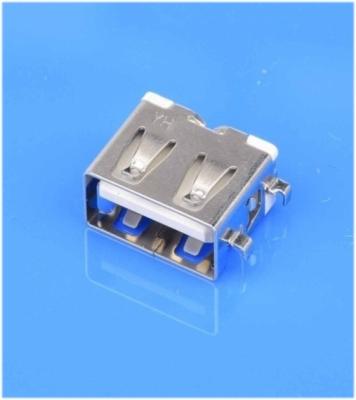 China Offset Type DIP USB Connectors 3.6H L10.5mm LCP Housing 5000 Lifecycle for sale