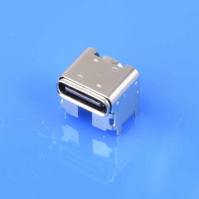 China 16P USB C Vrouwelijke connector 4,3 mm Verhoogde hoogte 5,9 mm 10000 Cyclus Te koop