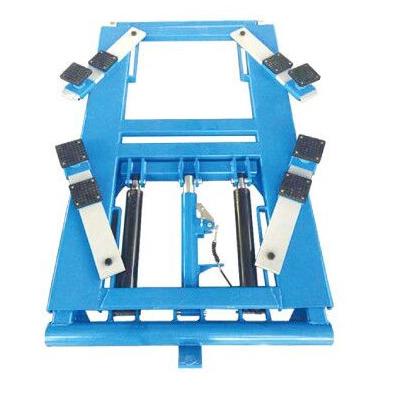 China Portable Mid Rise Hydraulic Scissor Car Lift Used Small Electric Auto Scissor Car Lift 1680*1080mm for sale