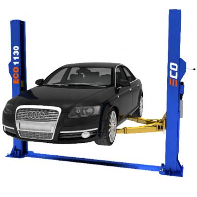 China Hot Sale Homemade Post Two Floor Hydraulic Car Lift 4000kg Double Plate Cylinder for sale