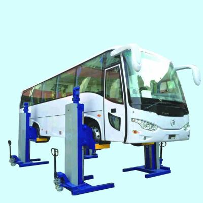 China Bus Repair Maintenance Lifting Column Electric Mechanical Mobile Bus Car Forklift for sale