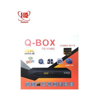 China Top Combo T2 S2 Decoder With IPTV Channels TG1140C TG1140C for sale