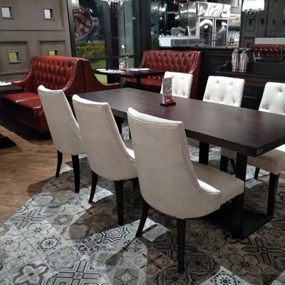 China (SP-CS182-3) Modern Customizable Cafe Dining Restaurant Sets Restaurant Table And Chairs for sale