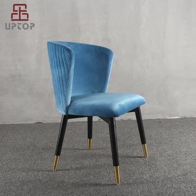 China Cheap Sale (SP-EC202) Modern Wood Velvet Chairs Buy Accent Wood Dining Chair for sale