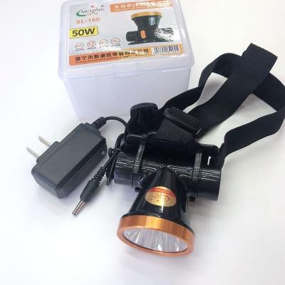 China Convenient Head Lamp Mining High Bright Headlamps Light Rechargeable Headlamp With Powerful COB Helmet Flashlight Led Headlight for sale